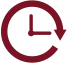 Half Day Clock Icon